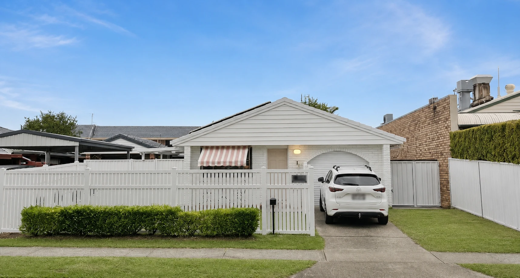 Duplex exterior after updates