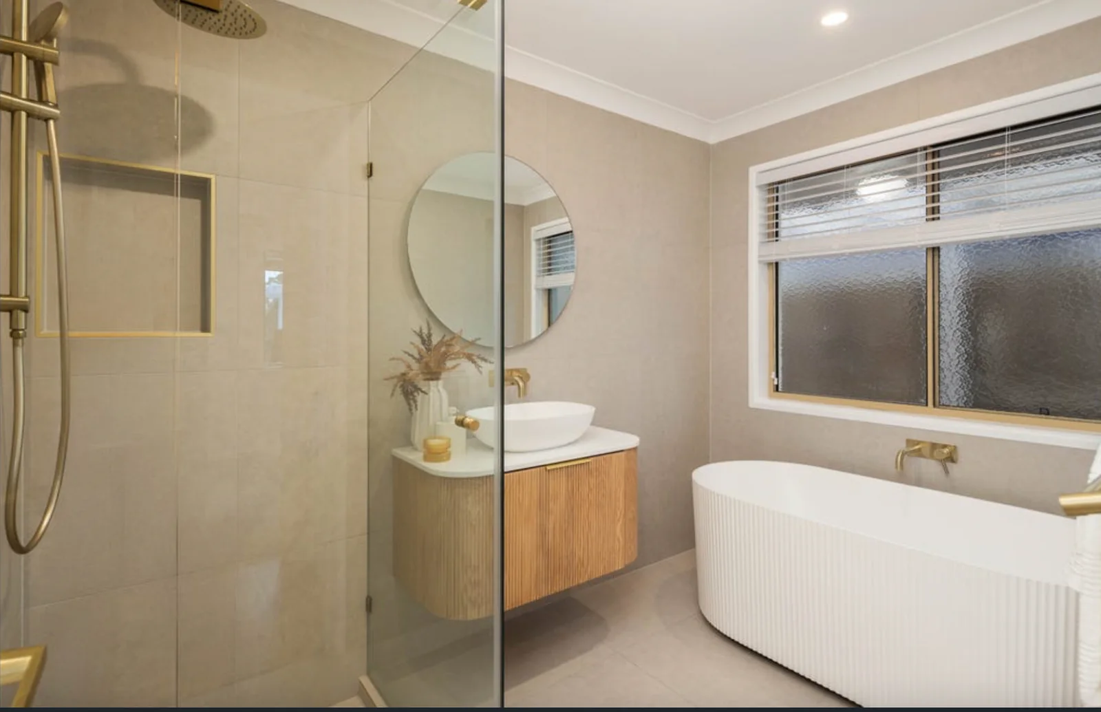 Bathroom after renovation