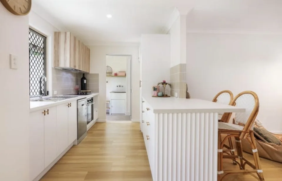 Townhouse kitchen after renovation